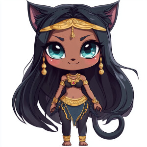 Create a brand new character named Kali. She is adorable and has...