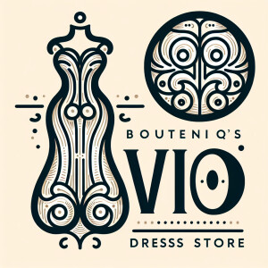 Draw a logo for the women's dress store «VIVO Boutique»