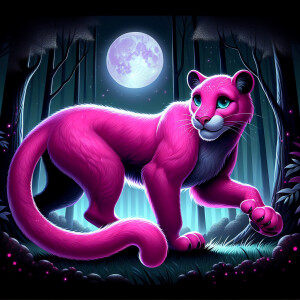 Create the legendary pink Panther