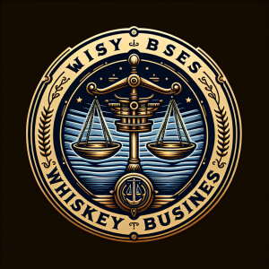 Design a sophisticated logo for a luxury boat named "Whiskey Bus...