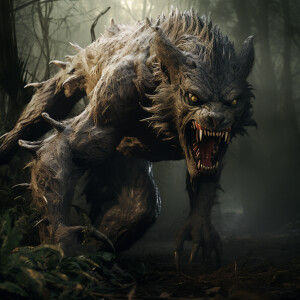 The rougarou is a monster from Cajun folklore. In the legend, th...