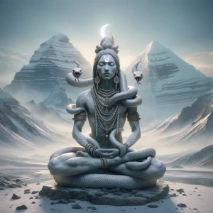 LORD SHIVA  in mount kailash