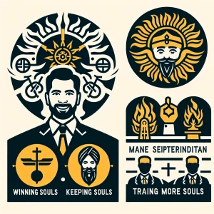 Create a logo that embodies the diverse work of Superintendent G...