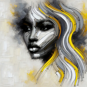 A light, textured mix of white and various shades of gray to add...