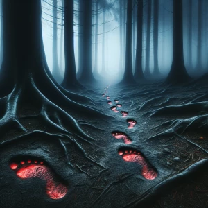"Imagine a fog-laden forest floor, where a pair of barefoot prin...