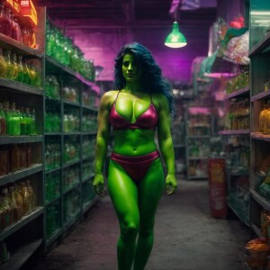 She hulk 
 Sexy