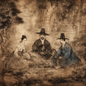 Generate an image:

Positive:

late Joseon dynasty reinterpr...