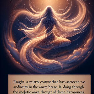 Karma created a creature who floats on warm breeze dusting and r...