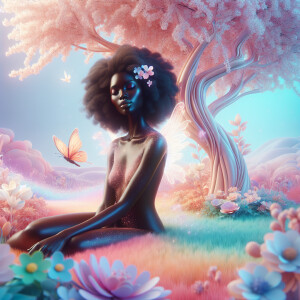 a black woman
