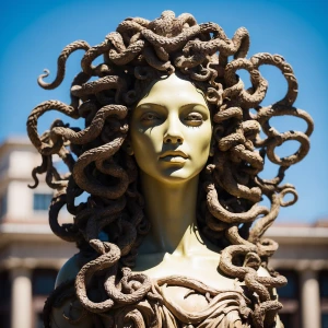 Medusa looking pretty on a sunny day.