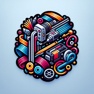Ikkadoes logo business is with 3d prints