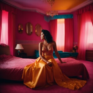 princess, short, adult, bed