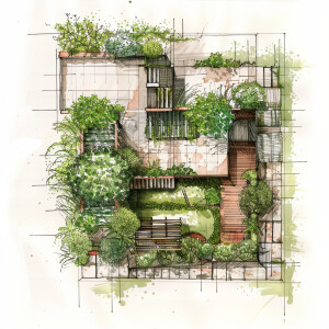 Green building for Kerala, sustainability post for Instagram a f...