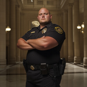 Lifesize digital photography portrait of young fit muscled age 2...