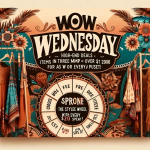 Please create a thumbnail for my Poshmark live show tonight. Her...