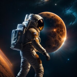 In the midst of a breathtakingly elegant eclipse, an explorer st...