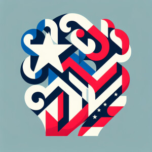 Frog Puerto Rican flag