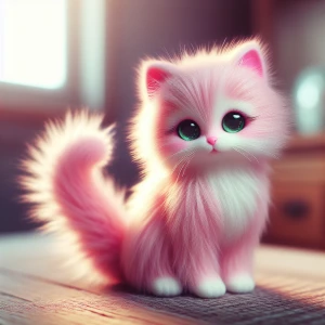 Pink kitty