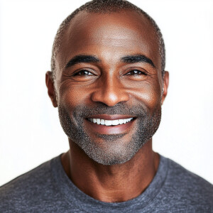 A Man - Smiling - Clean & Modest Face - Region: African American...