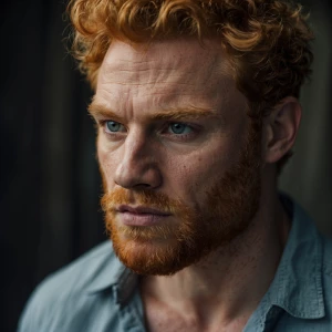Nathan makes the perfect example of how a well groomed hairy gin...