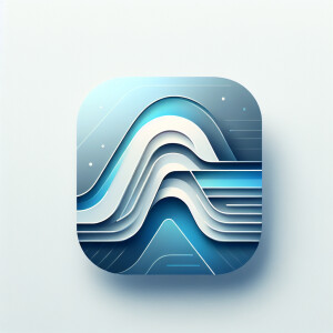 “Create a modern app icon for the Arc Browser that fits the iOS...