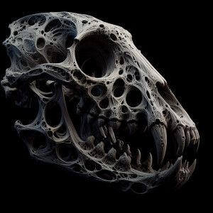 Creature head skull