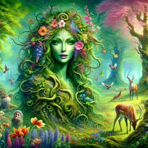 Mother nature coming to life