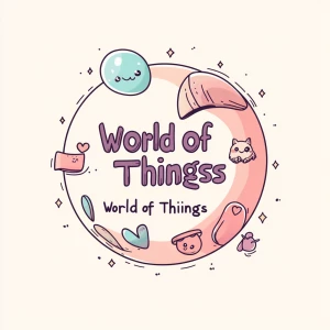 Design a magical, abstract logo for a brand called “World of Cut...