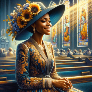 create a realistic airbrushed illustration of an African America...