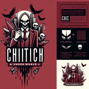 Design a bold, professional logo with the name "Money & Hell". I...