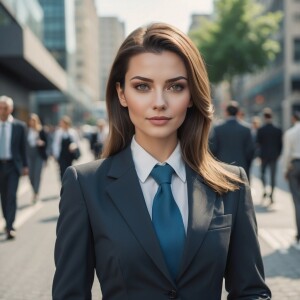 Businesswoman AI Filter