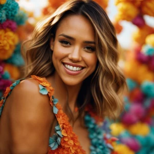 Jessica alba smiling