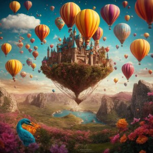 Design an ultra high-resolution 3D image that is visually stunni...