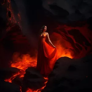 Prompt:
“Dahlia Valentina, a tall, fit, supple, and voluptuous I...