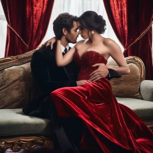 Baby, okay... here it goes: a handsome man, with a rugged jawlin...