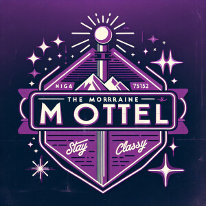 Create a logo for The Morraine Motel. The tagline is Stay Classy...