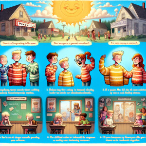 Here's a story that depicts the struggles of a group of kids dea...