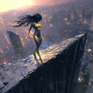 In a powerful tableau that captures the eternal struggle between...