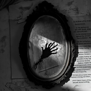 "In the dim corner of the old study, an ancient, dust-covered mi...