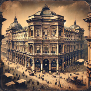 Galleria Vittorio Emanuele II, 1875