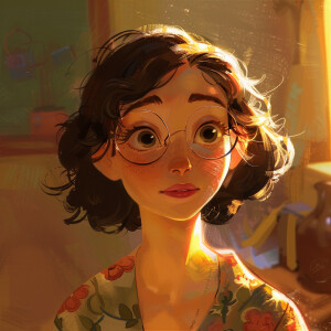 Disney pixar art style