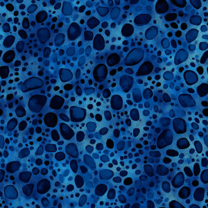Create a seamless tileable pattern featuring blue colored leopar...
