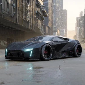 Here's a reimagined prompt for a futuristic car concept based on...