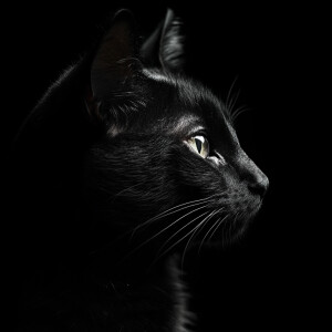 black cat