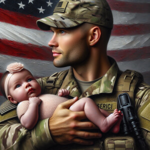 oil base painting dynamic brush strokes,close up, white American...