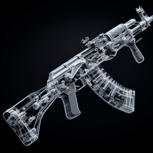 Ak-47 assault rifle