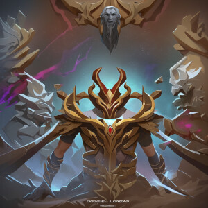 write dota 2 art for wallpaper, i wanna londruid