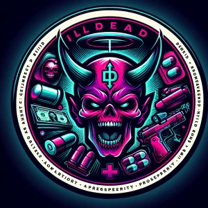 Here's a prompt based on the image:

"Create a circular logo des...