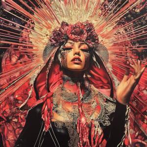 Goddess coatlicue  --sref 1974360993 639787569 2178024008