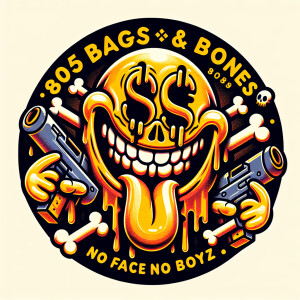 Design a highly intricate and comic like vivid circular logo fea...